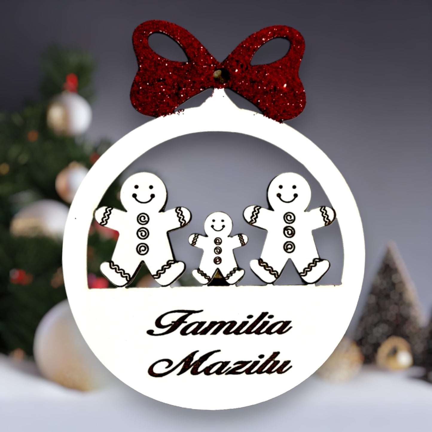 Glob Personalizat cu Oameni de turta dulce