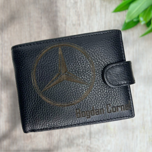 Portofel Personalizat din Piele cu Stema Auto 2