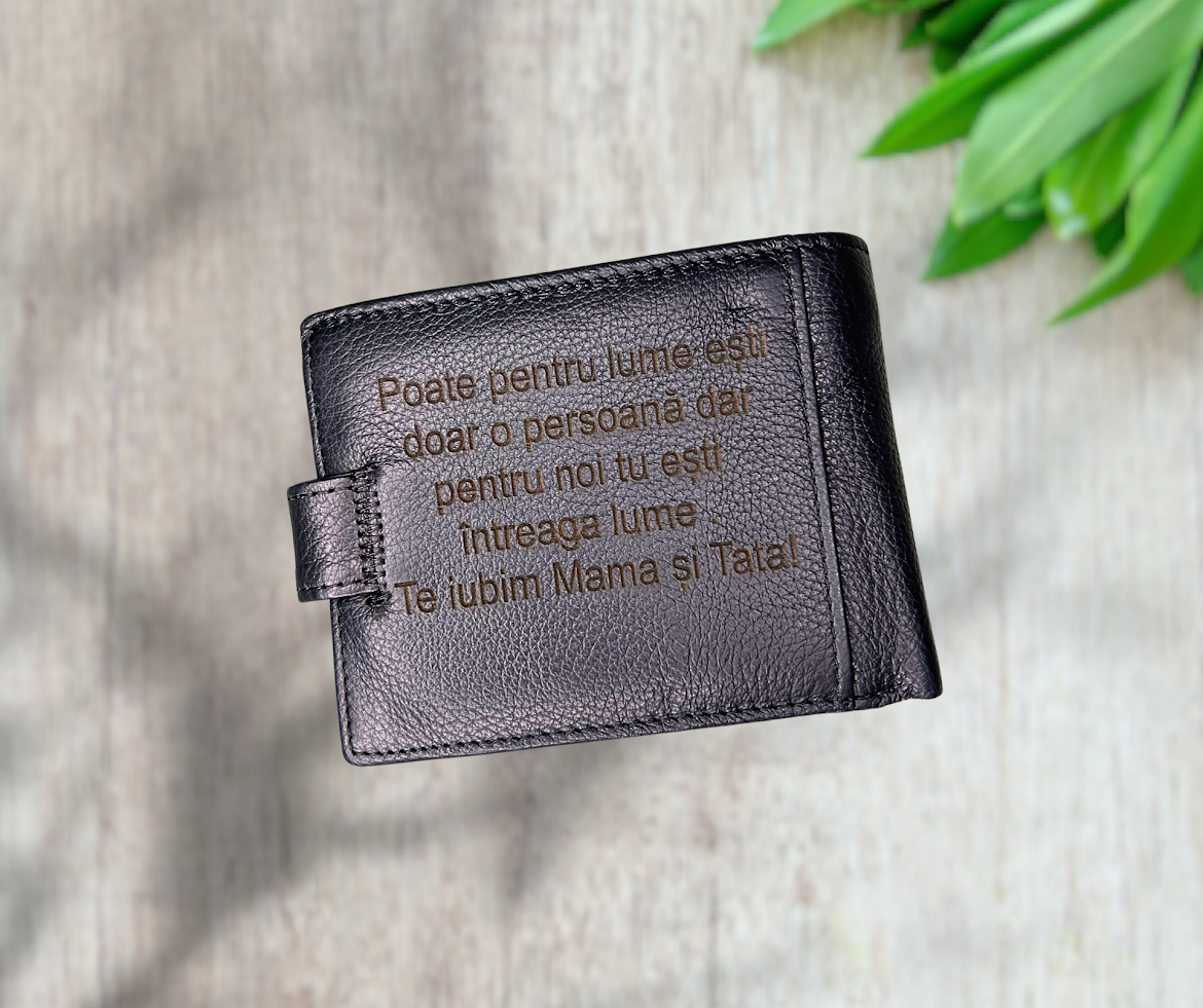 Portofel Personalizat din Piele