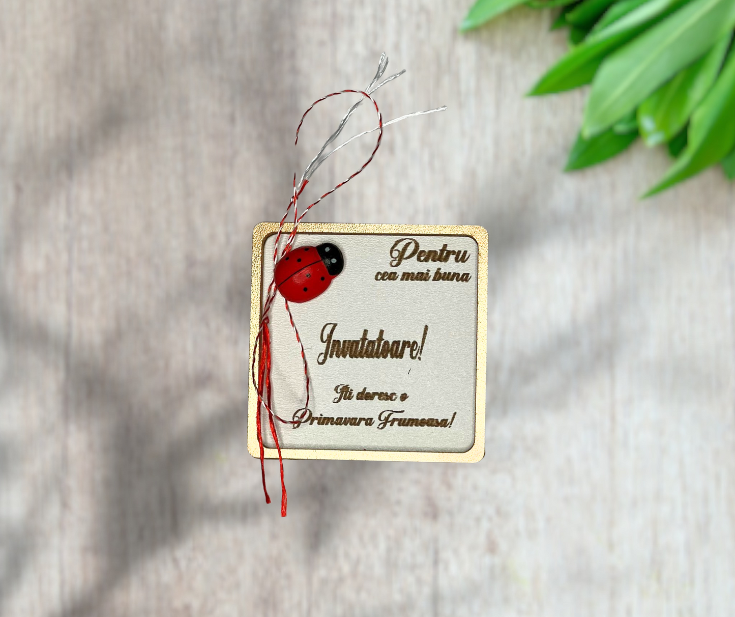 Martisor Personalizat cu Text sau Nume